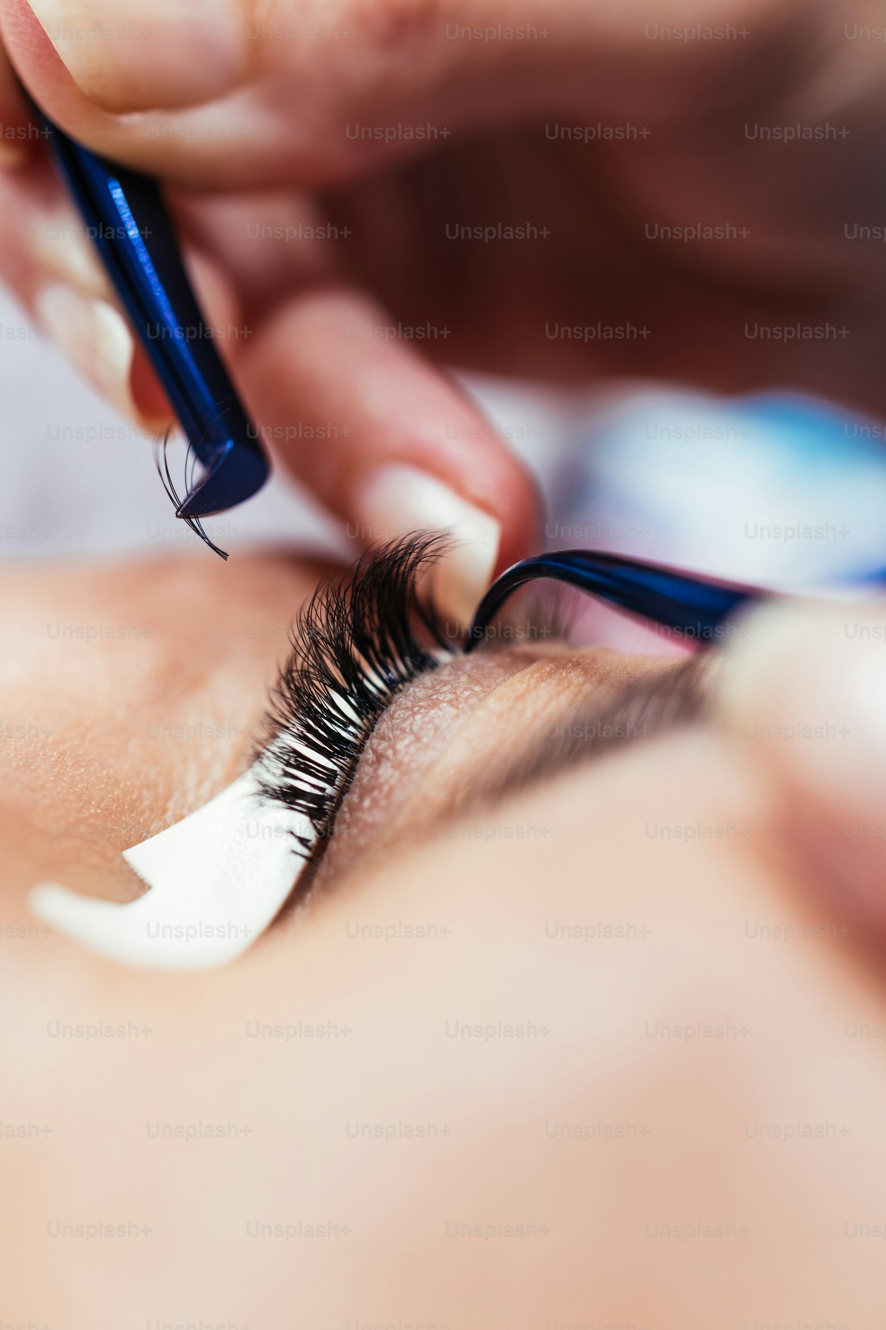 Lash extension treatment at Lash Studio